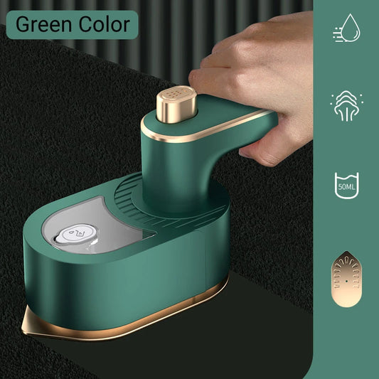 Mini 180 Rotating Steam Iron Handheld Wet and Dry Double Steam Generator Portable Garment Steamer Home Travelling Hanging Iron